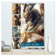 Cover-Bild zum Titel 'Die Götter des Nils (hochwertiger Premium Wandkalender 2026 DIN A2 hoch), Kunstdruck in Hochglanz' von 'Steffen Gierok-Latniak'