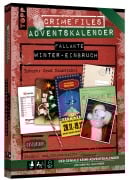 Cover-Bild zum Titel 'Crime Files - Fallakte: Winter-Einbruch. Der geniale Krimi-Adventskalender' von 'Rätselraum Ruhrpott'