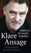 Cover-Bild zum Titel 'Klare Ansage' von 'Andreas Schmidt-Schaller'