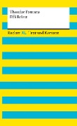 Cover-Bild zum Titel 'Effi Briest. Textausgabe mit Kommentar und Materialien' von 'Theodor Fontane'