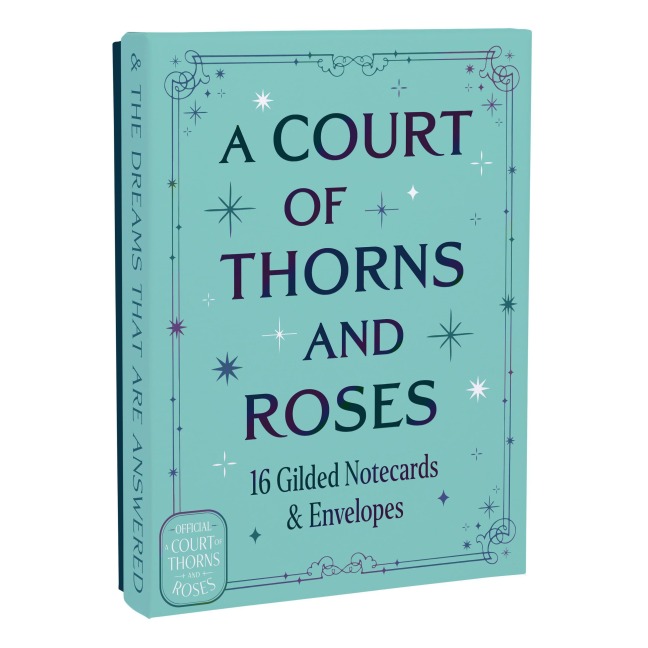 A Court of Thorns and Roses Official Gilded Notecards - Sarah J. Maas