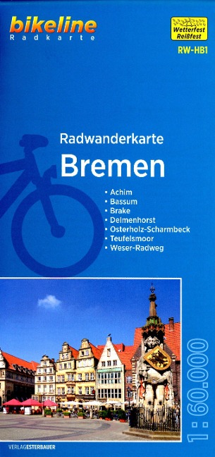 Radwanderkarte Bremen RW-HB1 - 