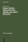 Cover-Bild zum Titel 'Karl Marx - Geschichte, Gesellschaft, Politik' von 'Marco Iorio'