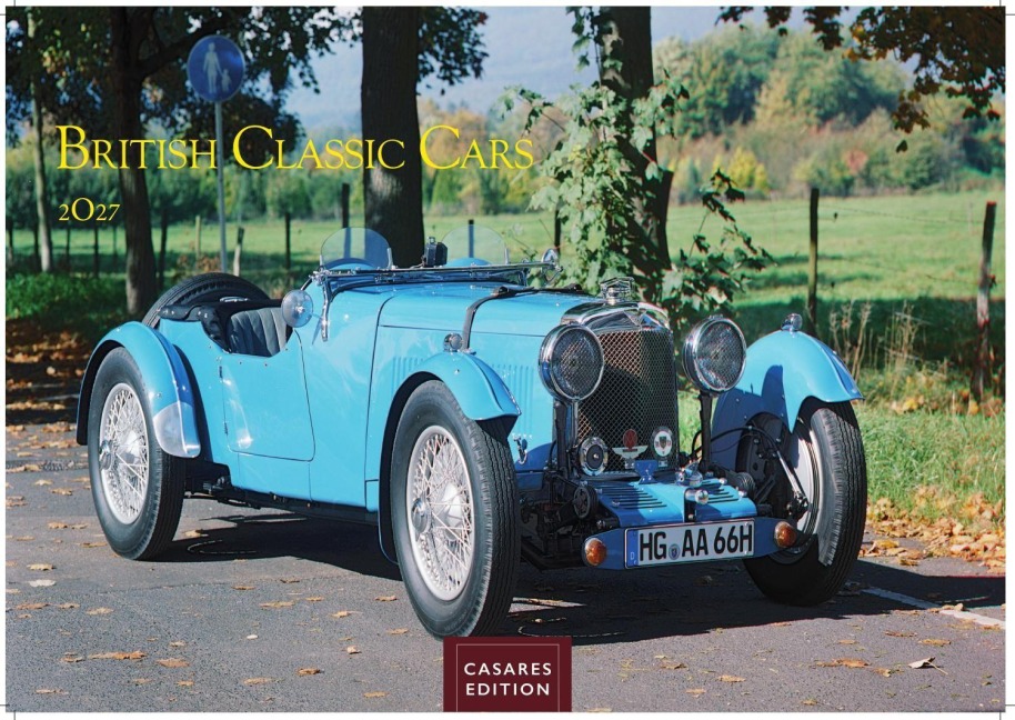 British Classic Cars Kalender 2027 - Wandkalender | Fotokalender Englische Oldtimer 24x35cm - Eleganz der Britischen Oldtimer - 