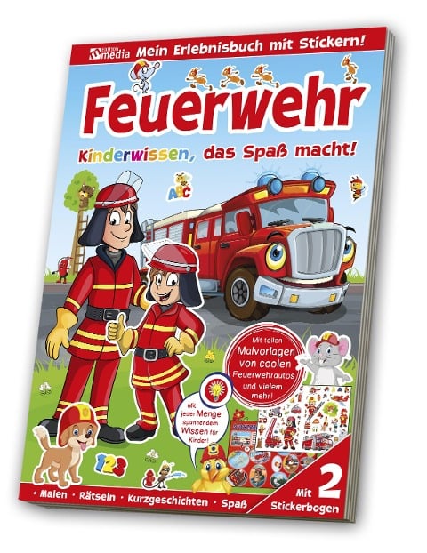 Stickerspaßbuch Welt der Feuerwehr - 