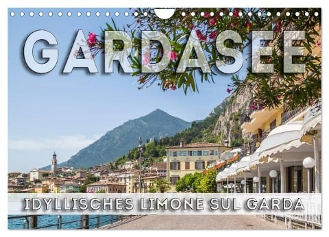 GARDASEE Idyllisches Limone sul Garda (Wandkalender 2025 DIN A4 quer), CALVENDO Monatskalender - Melanie Viola