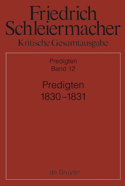 Predigten 1830-1831 - 