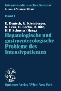 Cover-Bild zum Titel 'Hepatologische und gastroenterologische Probleme des Intensivpatienten' von ''