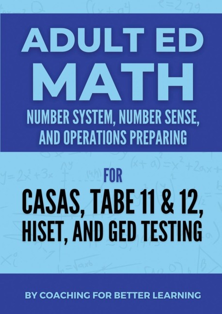 Adult Ed Math - 