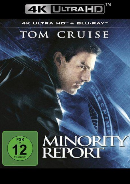 Minority Report. 4K Ultra HD + Blu-ray - 
