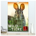 Wildtiere - schön und scheu (hochwertiger Premium Wandkalender 2024 DIN A2 hoch), Kunstdruck in Hochglanz - Peter Roder