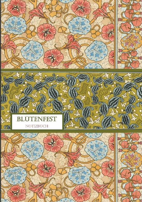 Blütenfest Notizbuch - Iris A Viola