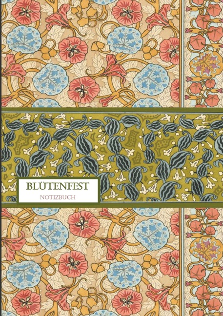Blütenfest Notizbuch - Iris A Viola