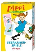 Cover-Bild zum Titel 'Pippi Langstrumpf. Seeräuber-Spiele' von 'Astrid Lindgren'