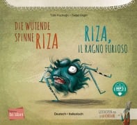 Cover-Bild zum Titel 'Die wütende Spinne Riza (Deutsch-Italienisch)' von 'Tülin Kozikoglu'