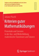 Cover-Bild zum Titel 'Kriterien guter Mathematikübungen' von 'Juliane Püschl'