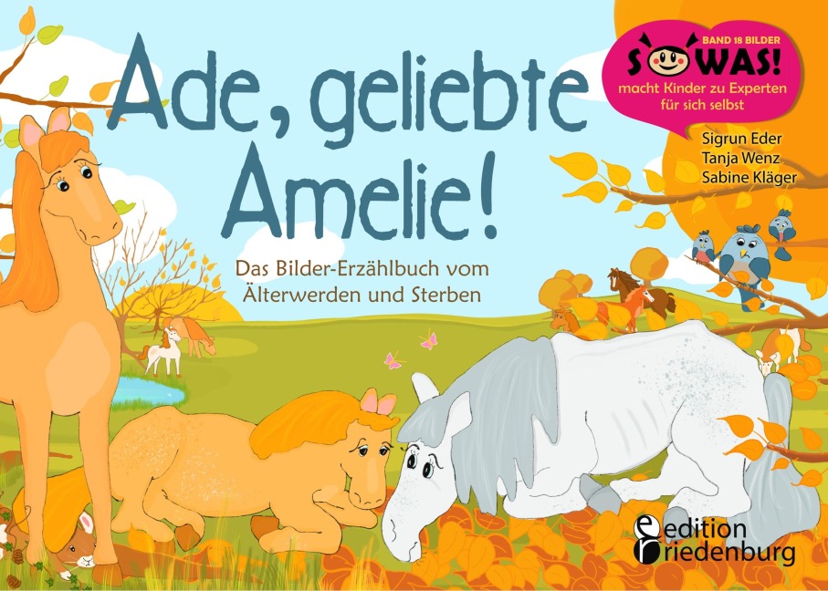 Ade, geliebte Amelie! Das Bilder-Erzählbuch vom Älterwerden und Sterben - Sigrun Eder, Sabine Kläger, Tanja Wenz