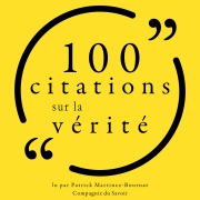 Cover-Bild zum Titel '100 citations sur la vérité' von 'Various'