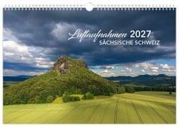 Cover-Bild zum Titel 'Kalender Sächsische Schweiz Luftaufnahmen 2027' von 'Peter Schubert'