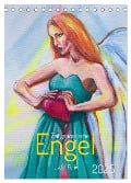 Zeitgenössische Engel (Tischkalender 2025 DIN A5 hoch), CALVENDO Monatskalender - Uschi Felix