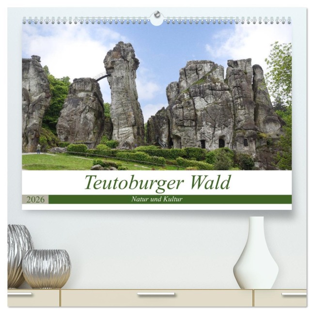 Teutoburger Wald - Natur und Kultur (hochwertiger Premium Wandkalender 2026 DIN A2 quer), Kunstdruck in Hochglanz - Thomas Becker