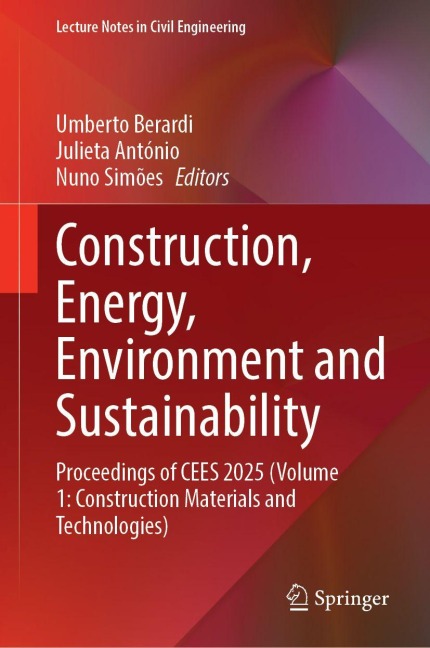 Construction, Energy, Environment and Sustainability - 