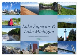 Lake Superior & Lake Michigan (Wandkalender 2025 DIN A3 quer), CALVENDO Monatskalender - Martin Rothenhöfer