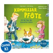 Cover-Bild zum Titel 'Kommissar Pfote (Band 2) - Auf der Spur der Diamanten-Diebin' von 'Katja Reider'