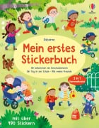 Mein erstes Stickerbuch: Wir bekommen ein Geschwisterchen, Ein Tag in der Schule, Alle meine Freunde - 