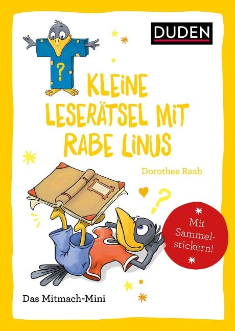 Duden Minis (Band 38)  Kleine Leserätsel mit Rabe Linus / VE3 - Dorothee Raab