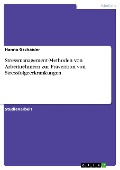 Cover-Bild zum Titel 'Stressmanagement-Methoden von Arbeitnehmern zur Prävention von Stressfolgeerkrankungen' von 'Hanna Gschaider'