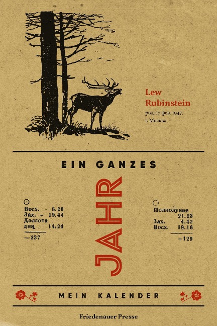 Ein ganzes Jahr - Lew Rubinstein