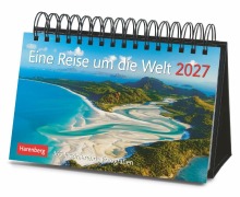 Cover-Bild zum Titel 'Eine Reise um die Welt Premiumkalender 2027 - 365 faszinierende Fotografien' von 'Martina Schnober-Sen'