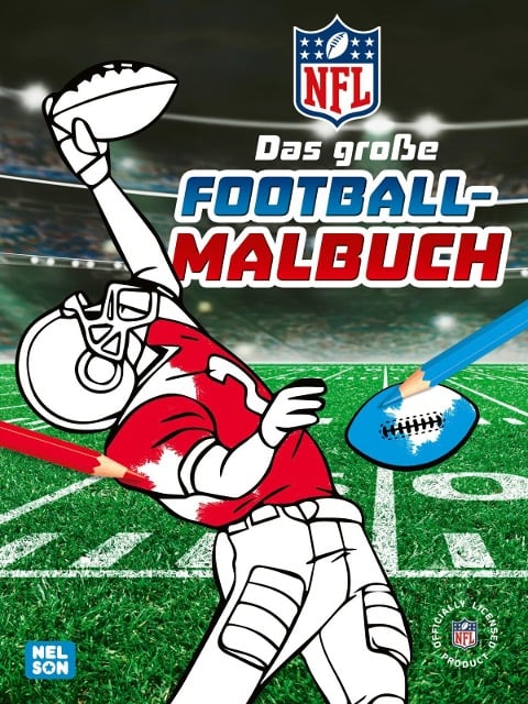 NFL: Das große Football-Malbuch - 