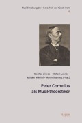 Cover-Bild zum Titel 'Peter Cornelius als Musiktheoretiker' von ''