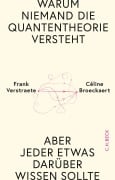 Cover-Bild zum Titel 'Warum niemand die Quantentheorie versteht' von 'Frank Verstraete, Céline Broeckaert'