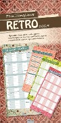 Familienplaner "RETRO" Kalender 2025 - 