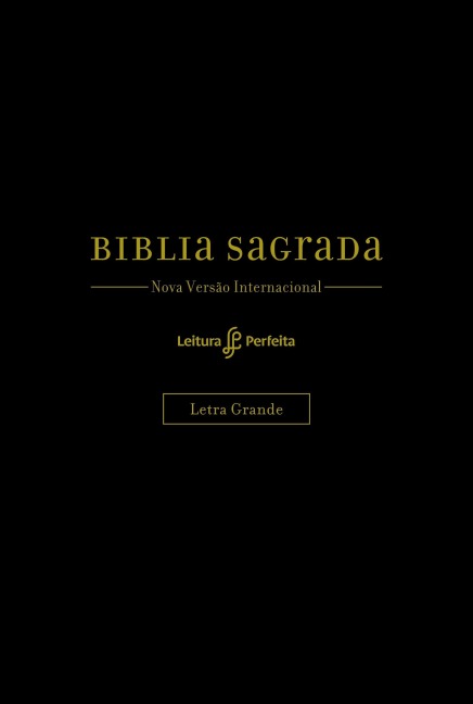 Bíblia NVI, Couro Soft, Preto, Letra Grande, Com Espaço para Anotações, Leitura Perfeita - 