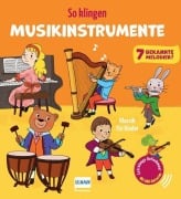 Cover-Bild zum Titel 'So klingen Musikinstrumente - Klassik für Kinder' von 'Emilie Collet'