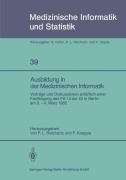 Cover-Bild zum Titel 'Ausbildung in der Medizinischen Informatik' von ''