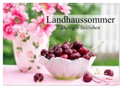 Landhaussommer. Duftiges Stillleben (Wandkalender 2025 DIN A3 quer), CALVENDO Monatskalender - Elisabeth Stanzer