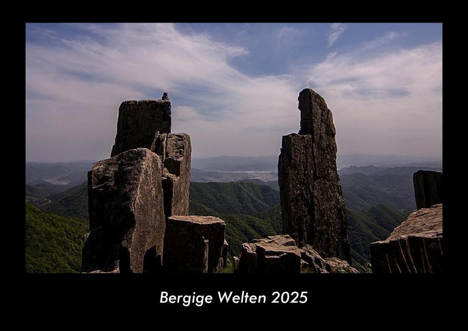 Bergige Welten 2025 Fotokalender DIN A3 - Tobias Becker