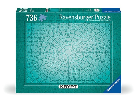 Erwachsenenpuzzle 736 Teile - Krypt Metallic Mint - 