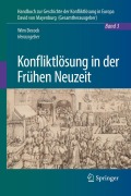 Cover-Bild zum Titel 'Konfliktlösung in der Frühen Neuzeit' von ''