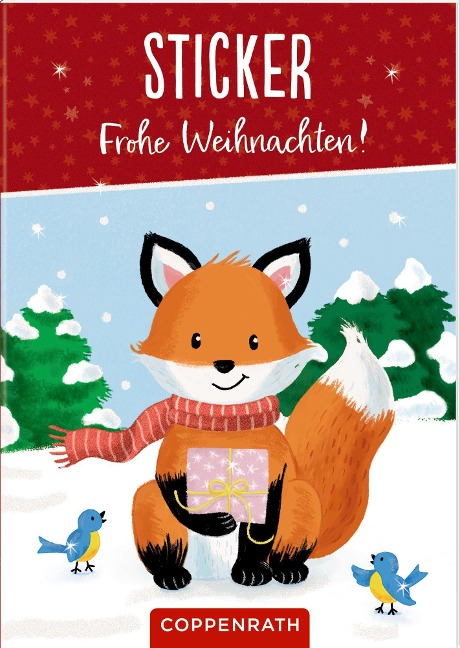 Sticker Frohe Weihnachten - 