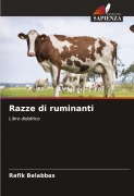 Cover-Bild zum Titel 'Razze di ruminanti' von 'Rafik Belabbas'