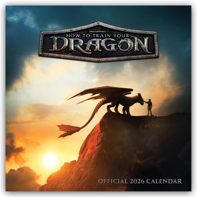 How to train your Dragon Movie - Drachenzähmen leicht gemacht - Offizieller Kalender 2026 - 