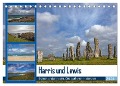 Harris und Lewis - Schottlands Inseln. Die äußeren Hebriden (Tischkalender 2024 DIN A5 quer), CALVENDO Monatskalender - Andrea Potratz