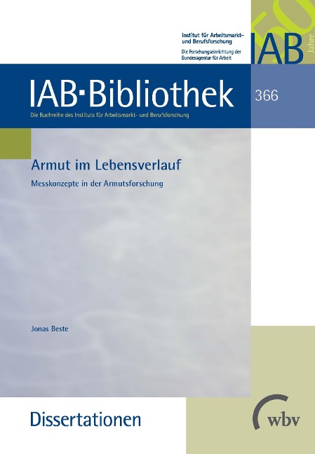 Armut im Lebensverlauf - Jonas Beste