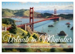 Cover-Bild zum Titel 'Urlaub in Miniatur (Tischkalender 2027 DIN A5 quer), CALVENDO Monatskalender' von 'Kerstin Waurick'